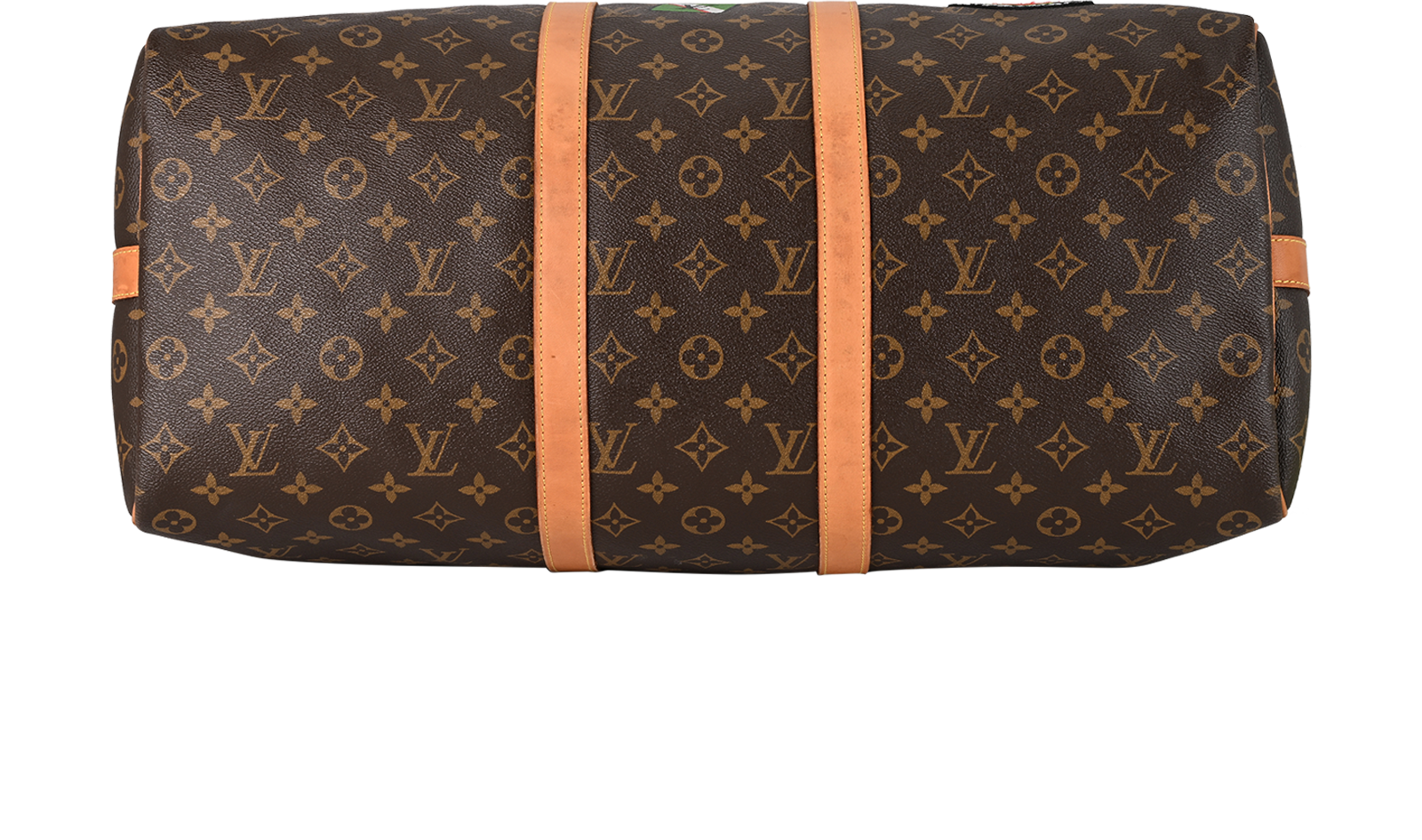 Keepall 50 Voyagez Stickers, &pound;1,500, Handbags, Brown, Canvas, Top view